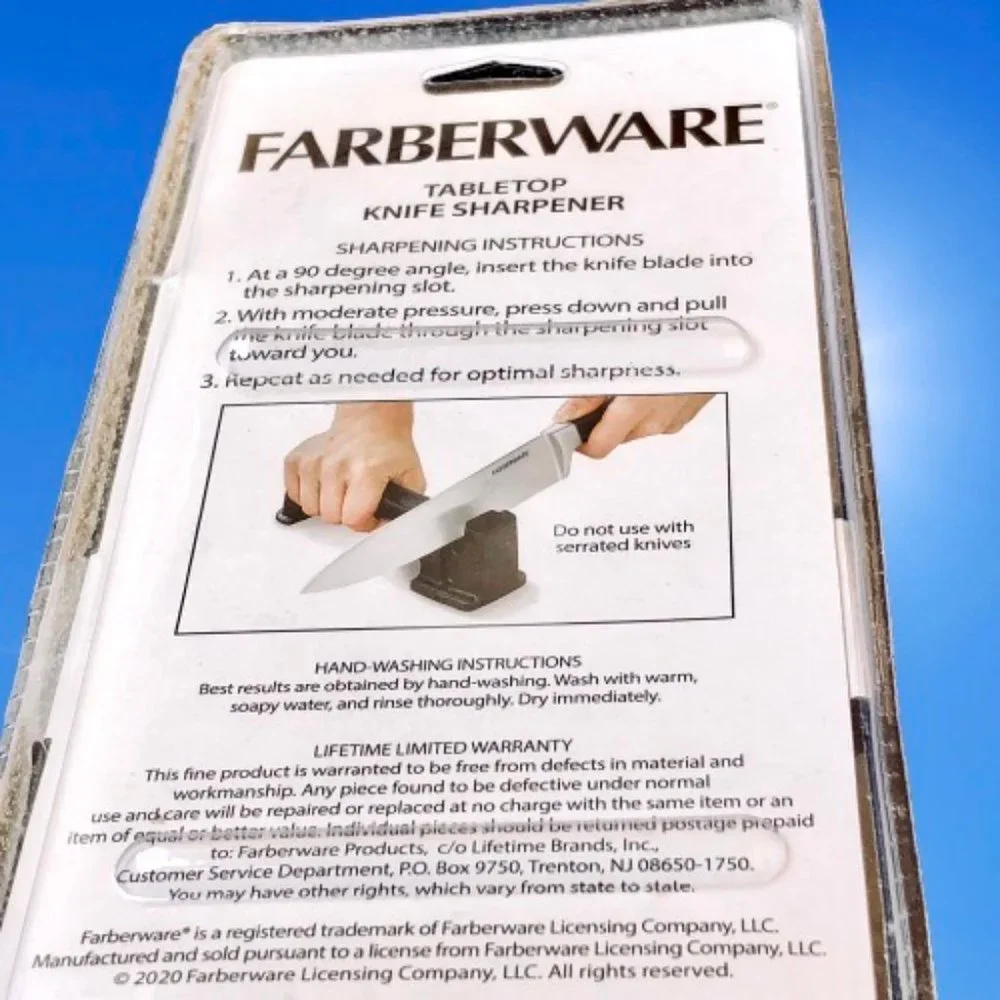 Farberware Edgekeeper Tabletop Knife Sharpener New in Package